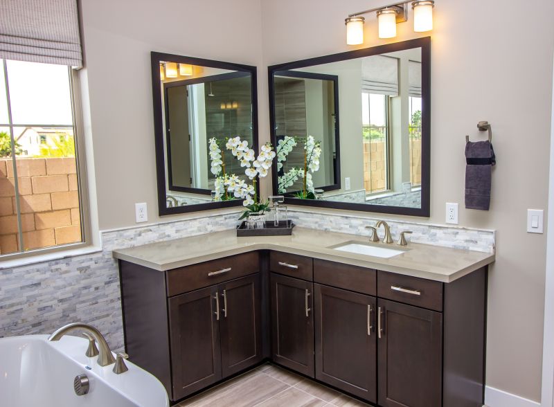 Contemporary Vanity with Storage