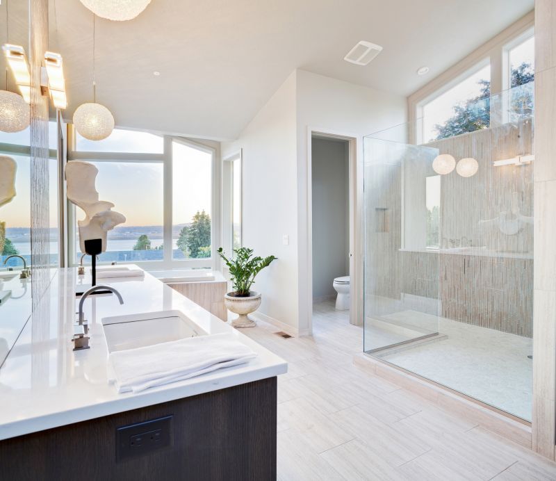 Spacious Bathroom with Natural Light