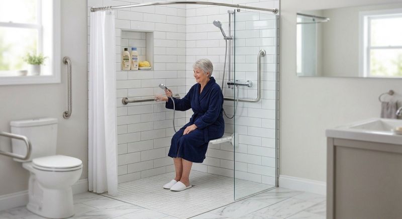 Elderly Shower Installation in Doylestown, PA