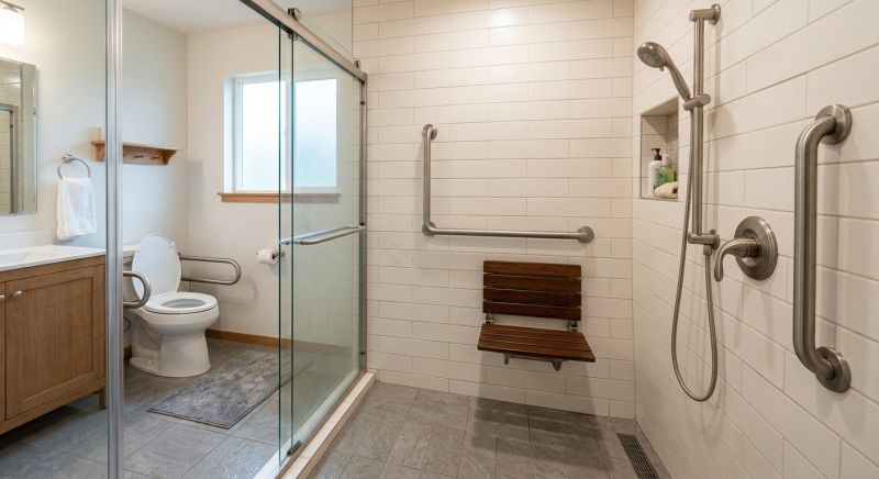 Senior Shower Installation in Bucks County, PA